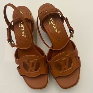 LOUIS VUITTON Isola Wedge Sandal